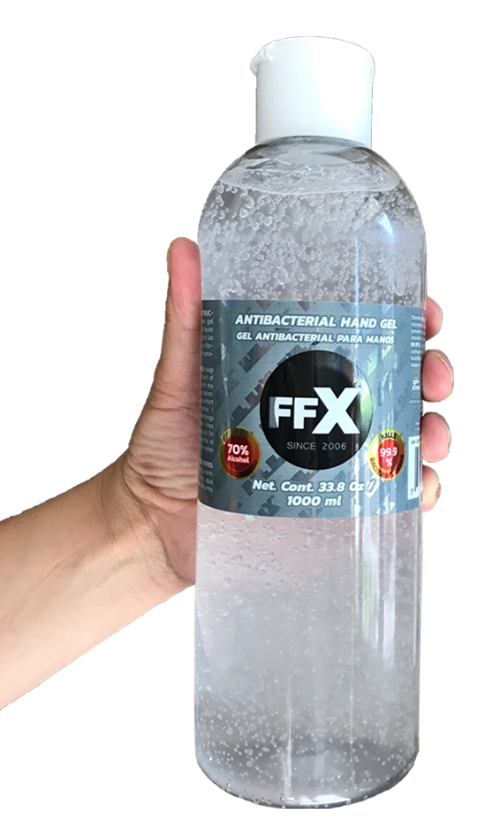 Alcohol etílico, Gel antibacterial, FFX Since 2006 Fuel Flex México